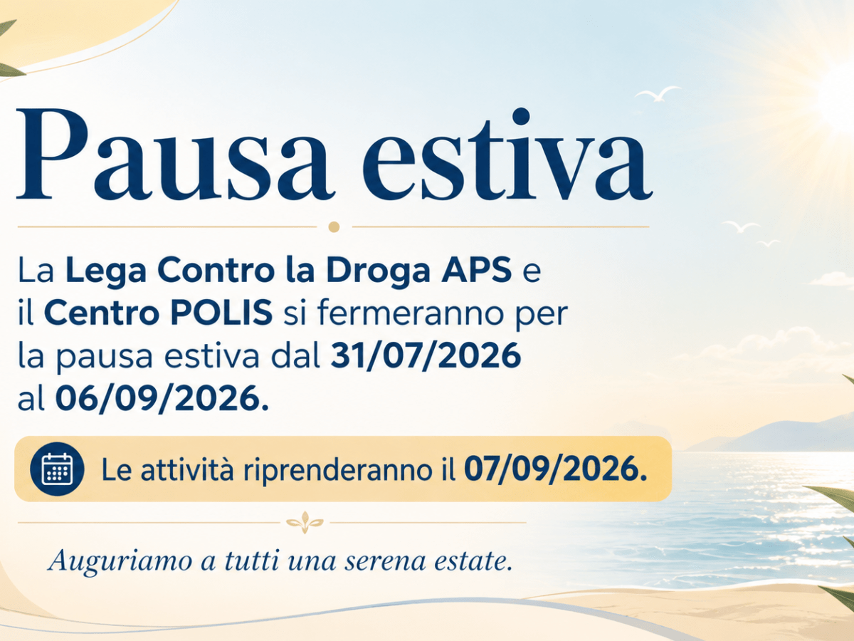 Chiusura estiva 2026